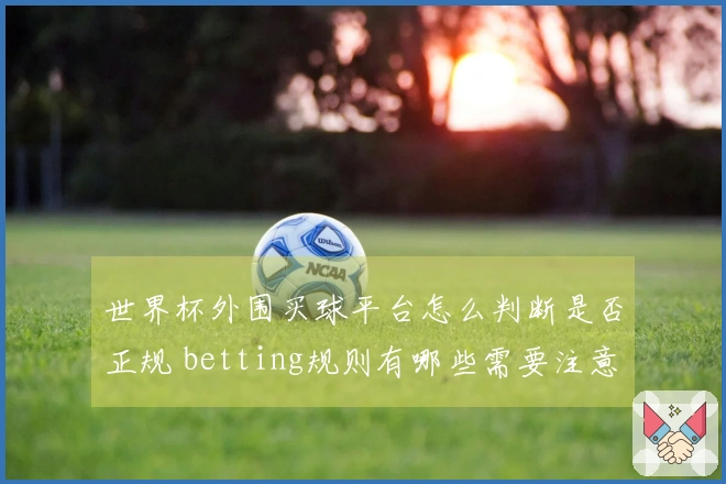 世界杯外围买球平台怎么判断是否正规 betting规则有哪些需要注意的事项