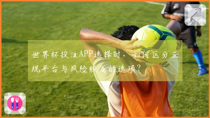 世界杯投注APP选择时，如何区分正规平台与风险较高的选项？
